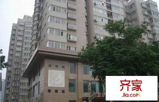 亞冠大廈外景圖西安  