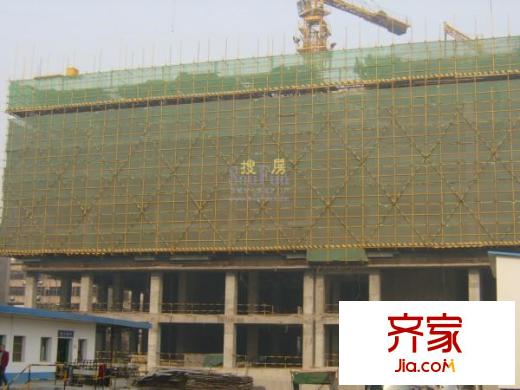 假日國際公寓實景圖施工進度