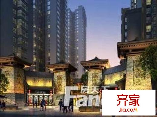 翡麗城外景圖 
