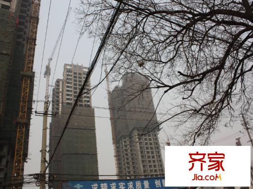 翡麗城實景圖工程進度（2013.2.26）