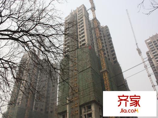 翡麗城實景圖工程進度（2013.2.26）