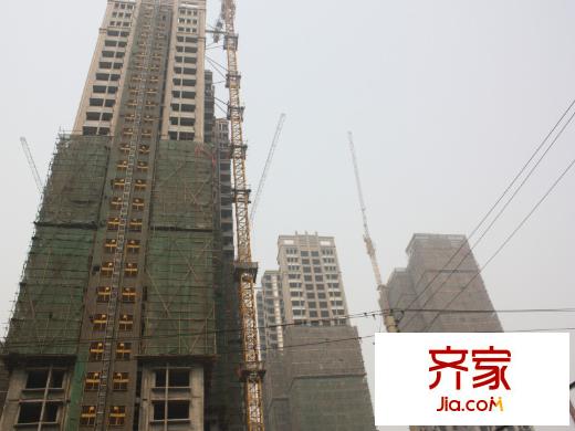翡麗城實景圖工程進度（2013.2.26）