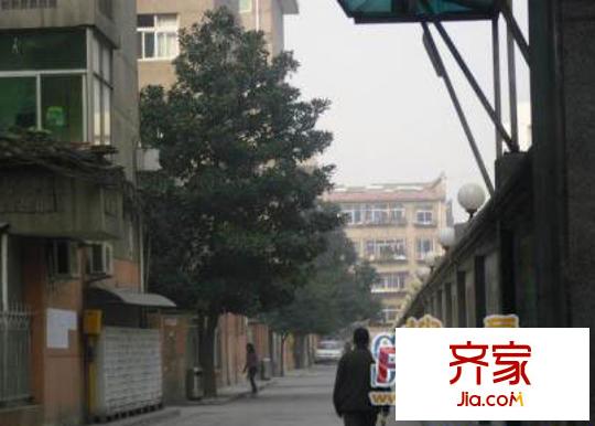 外貿(mào)家屬院外景圖  