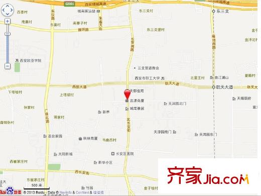 吉豐小區(qū)交通圖