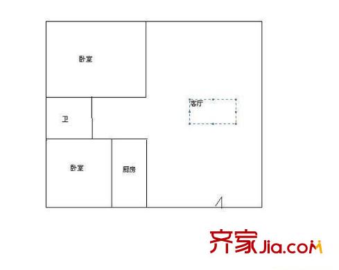 秦川30街坊 0室 戶型圖