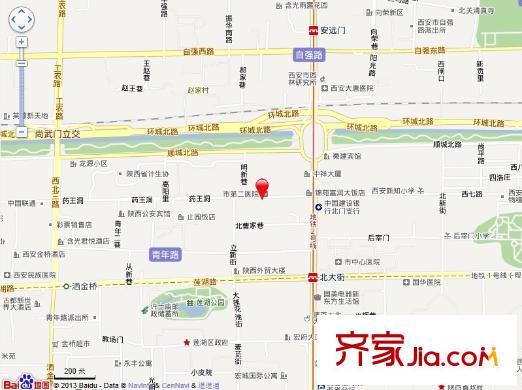 北洞巷小區(qū)交通圖