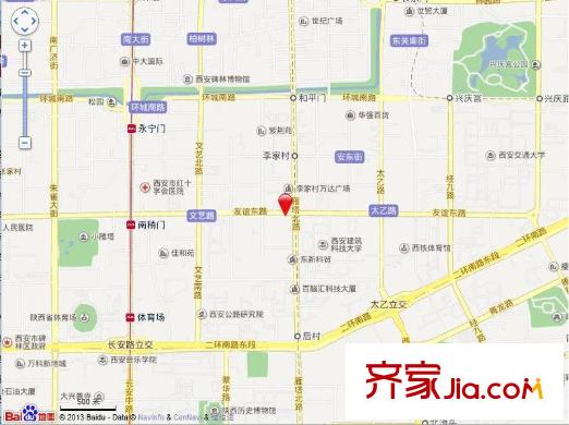高速集團(tuán)家屬院交通圖