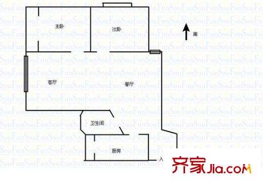 咸寧灣小區(qū)戶型圖咸寧灣 0室 戶型圖 
