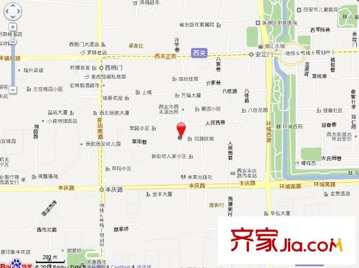 萬福大廈交通圖 