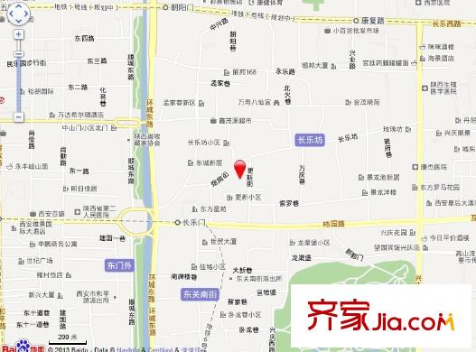 東關(guān)小區(qū)交通圖