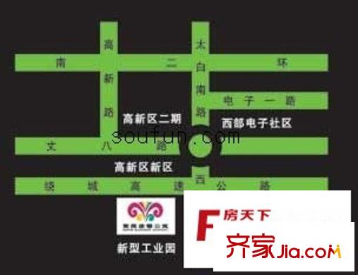 紫薇康馨公寓交通圖