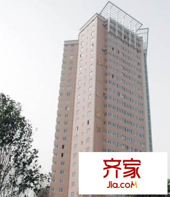 藍(lán)天大廈外景圖西安  