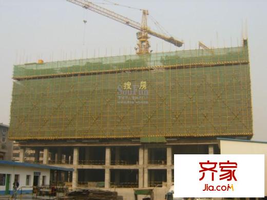 假日國際公寓實景圖施工進度