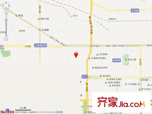 翡麗城交通圖電子地圖