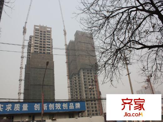 翡麗城實景圖工程進度（2013.2.26）