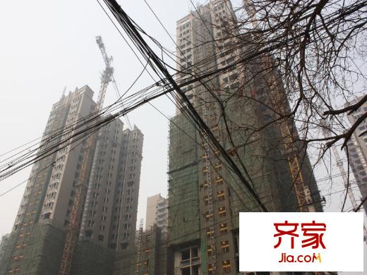 翡麗城實景圖工程進度（2013.2.26）