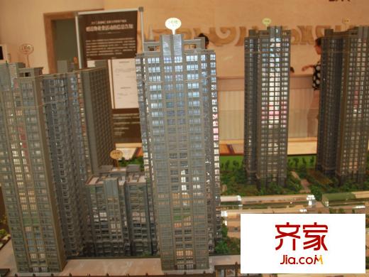 翡麗城實景圖沙盤圖（2013.7.12）