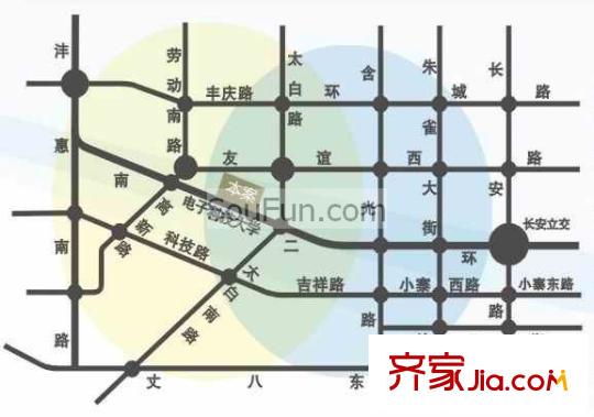 大洋時(shí)代國(guó)際交通圖
