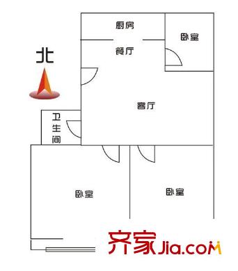 陜西省委機關聯(lián)建小區(qū) 戶型圖