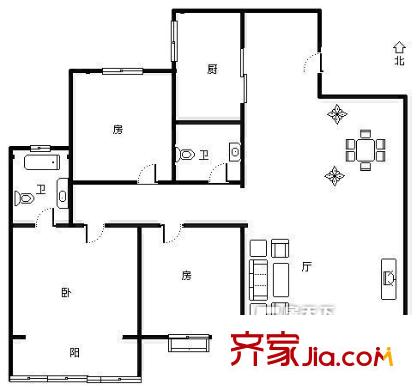 陜西省委機(jī)關(guān)聯(lián)建小區(qū) 戶(hù)型圖
