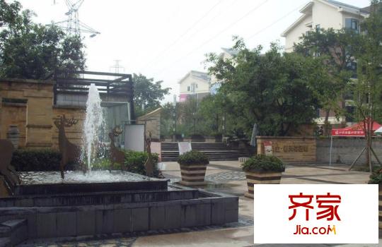 春天花園外景圖西安  