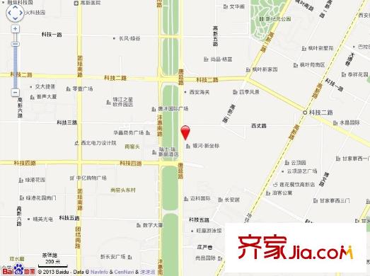 銀河新坐標(biāo)交通圖