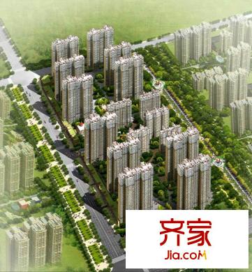 榮德?棕櫚陽(yáng)光小區(qū)鳥(niǎo)瞰圖