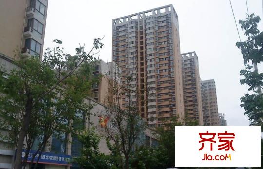 高新品閣外景圖西安  