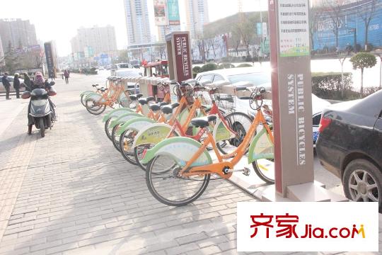 東城新一家周邊配套-公共自行車(chē)流動(dòng)站