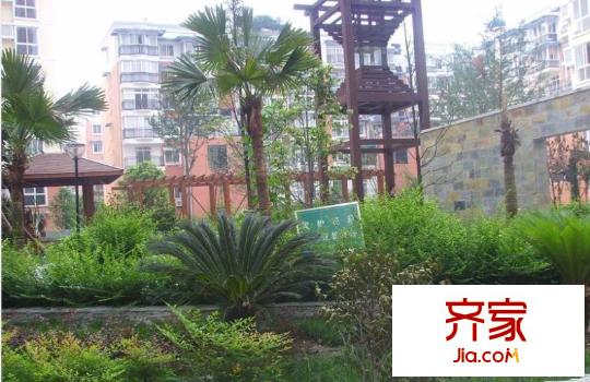 春天花園外景圖西安  