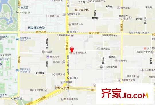 立豐國際公寓交通圖 