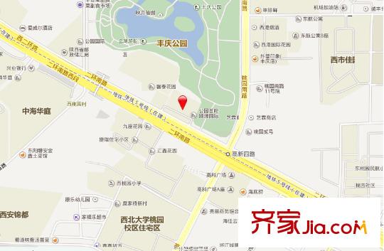 捷瑞公園首府交通圖 