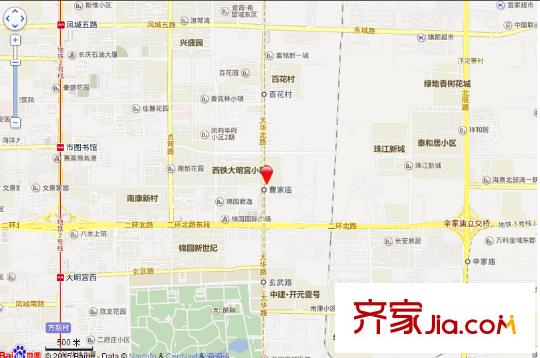 先鋒花園交通圖西安  