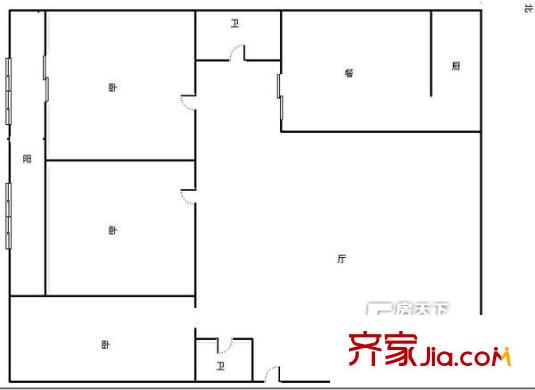 省政府三爻小區(qū) 戶型圖