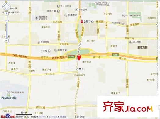 省政府三爻小區(qū)交通圖