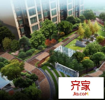 九鼎城外景圖 