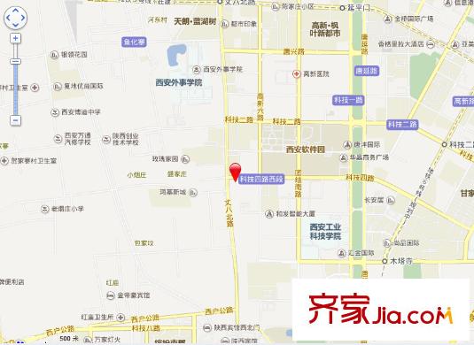 九鼎城交通圖 
