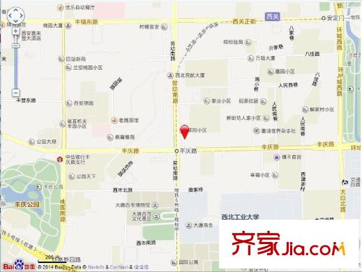 草陽(yáng)家業(yè)小區(qū)交通圖 