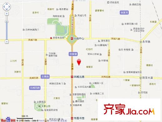 銀池花香麗舍交通圖
