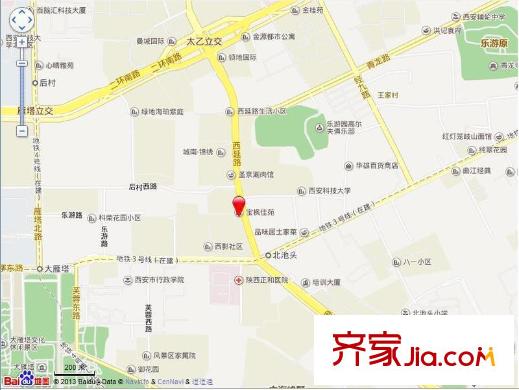 寶楓佳苑交通圖 