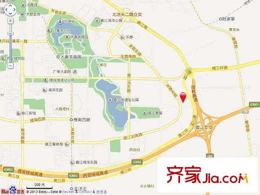 紫薇曲江意境電子地圖