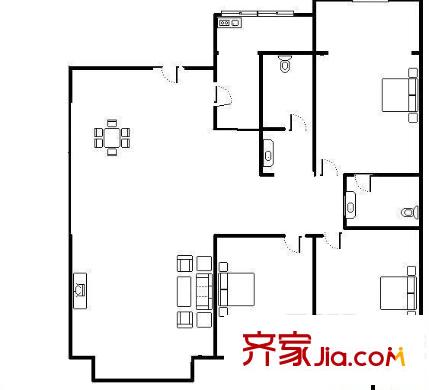 省工商局家屬院 戶型圖