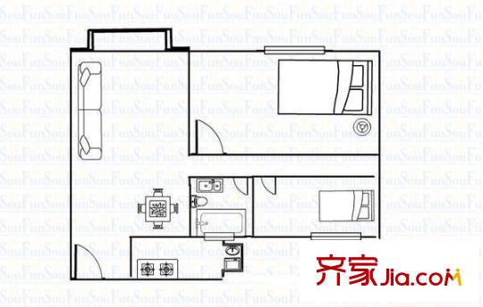 翠華小區(qū) 戶型圖