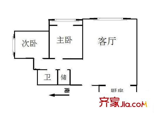 省政府三爻小區(qū)戶型圖戶型圖 
