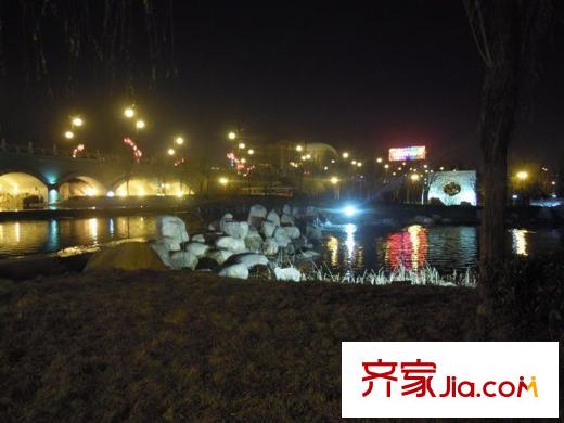 大平方米曲江真境配套圖周邊曲江池夜景