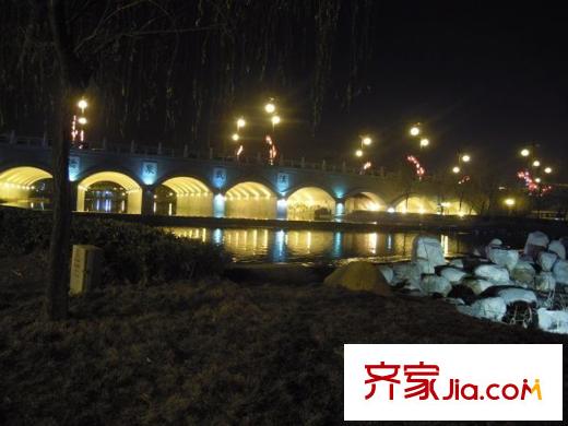 大平方米曲江真境配套圖周邊曲江池夜景