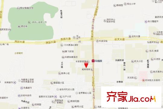 鹽業(yè)小區(qū)交通圖 