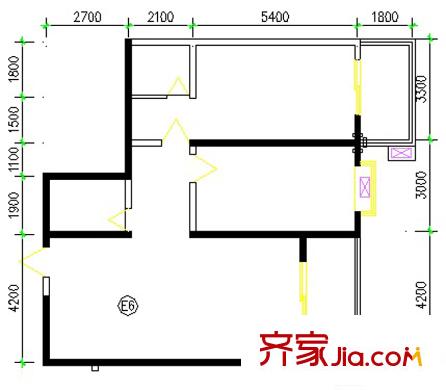寶楓佳苑戶型圖2號樓3單元7#戶型 2室2廳2衛(wèi)1廚