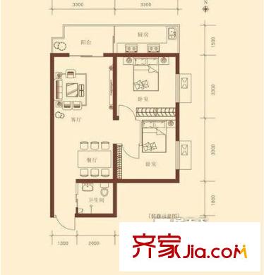 省工商局家屬院 戶型圖