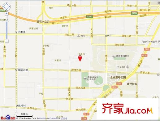 紫薇田園都市配套公寓交通圖1